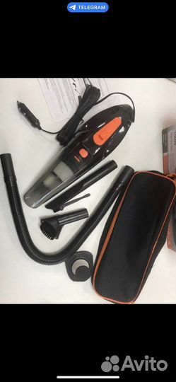 Автомобильный пылесос ручной