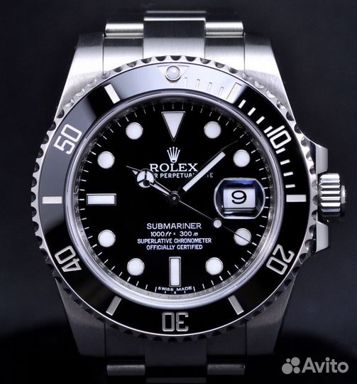 Часы Rolex Submariner Black 41mm