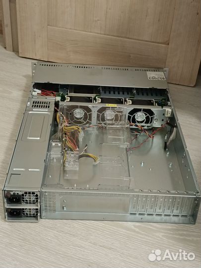 Корпус Supermicro 2U CSE-825TQ-R740LPB / R920LPB