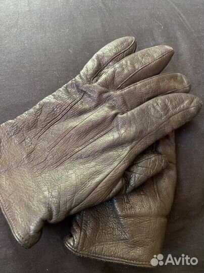 Мужские кожаные перчатки