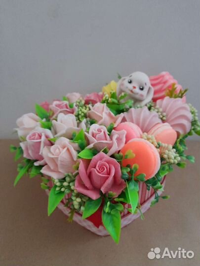 Букет из мыла ручной работы