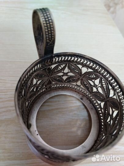 Подстаканник мельхиор СССР