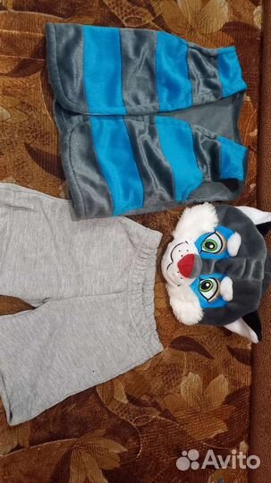 Новогодний костюм детский кот 3-4 года