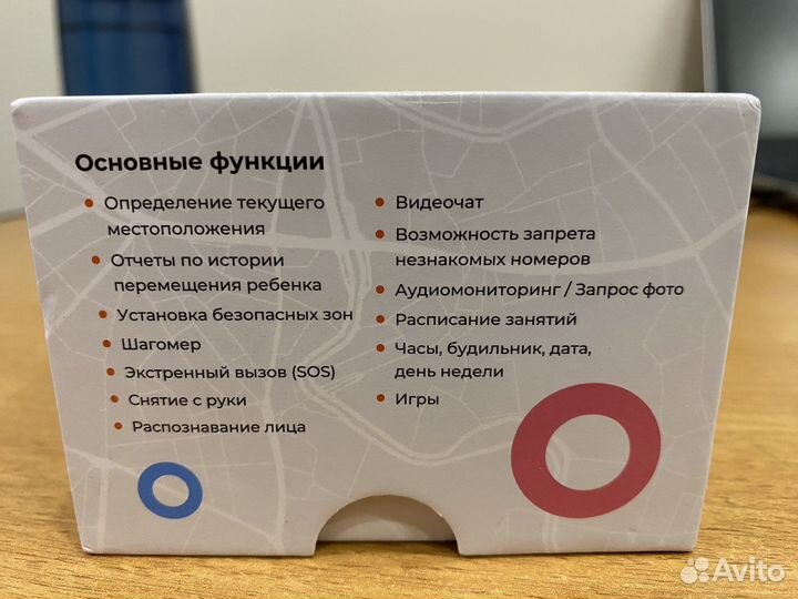 Детские смарт часы-телефон Geozon 4G Синие