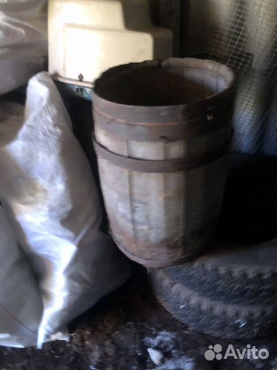 Бочка деревянная СССР