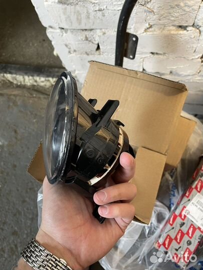 Противотуманки Touareg 07-10