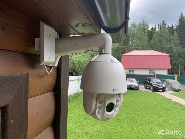 Монтаж камер видеонаблюдения, скуд