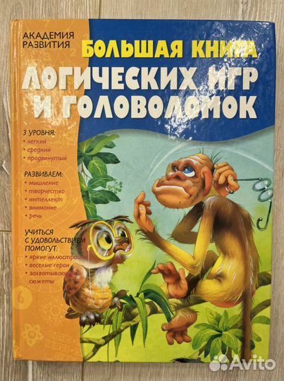 Большая книга логических игр и головоломок