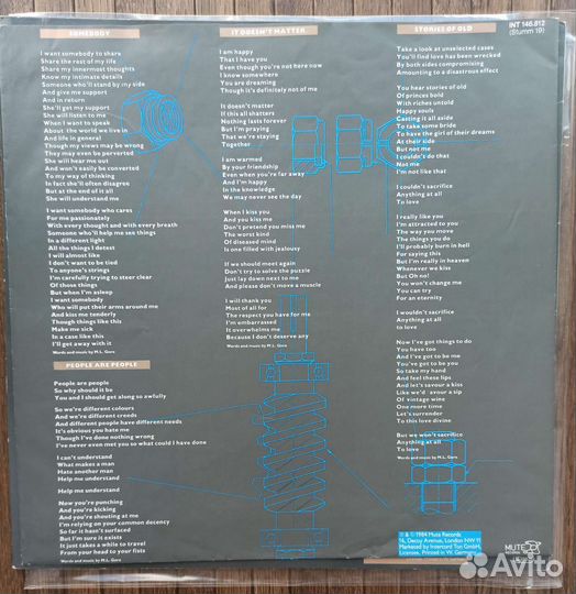 Depeche Mode – Some Great Reward (LP, 1st, Grey)