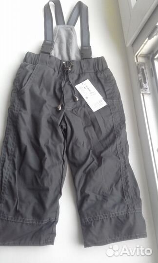 Брюки детские теплые