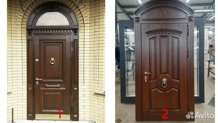 Двери входные арочные любой сложности