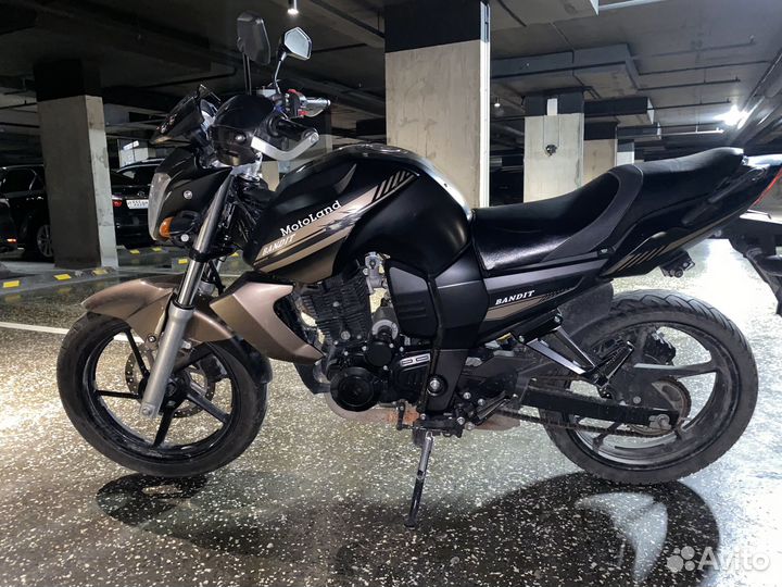 Мотоцикл Motoland bandit 250 коричневый