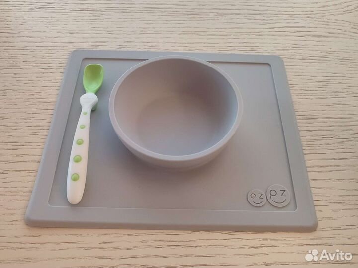 Тарелка силиконовая ezpz