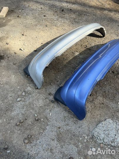 Задний бампер на daewoo matiz