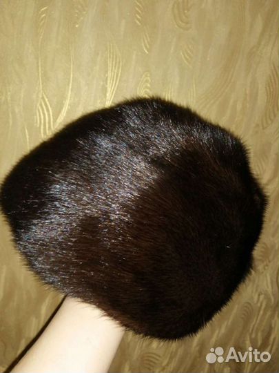 Шапка норковая женская