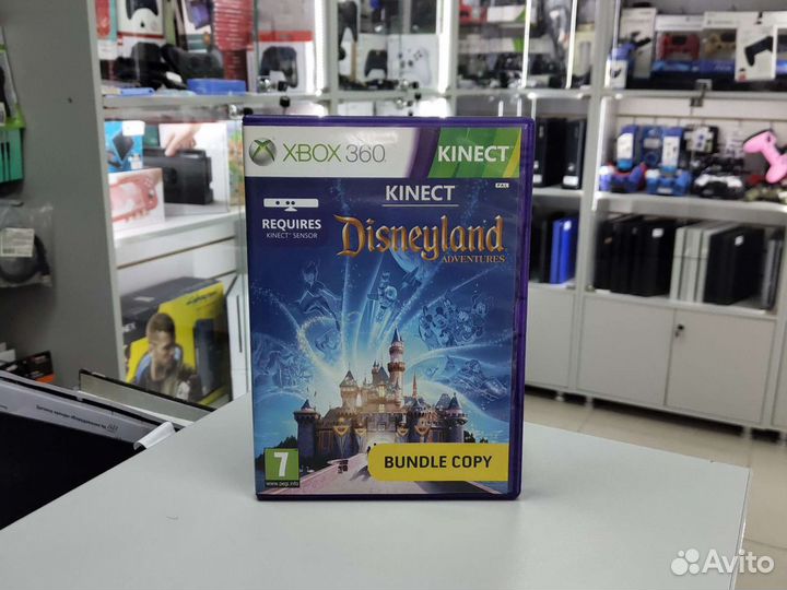 Диск для xbox 360 kinect Disneyland Adventures