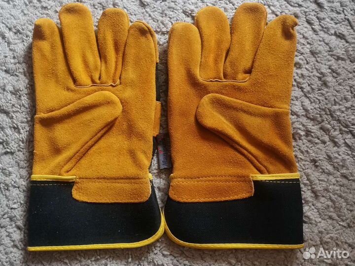 Перчатки спилковые