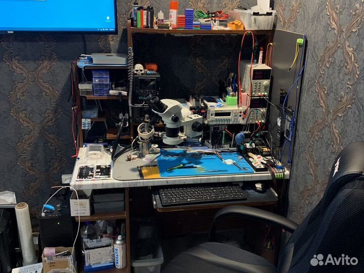 Ремонт Face ID на iPhone, сложный ремонт, пайка