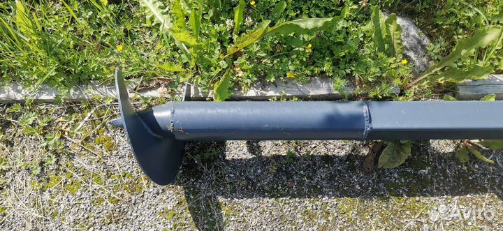 Столб для забора комбинированный 60х60 3мм толщина