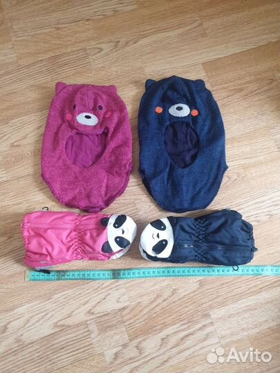 Шапка шлем и краги Lassie