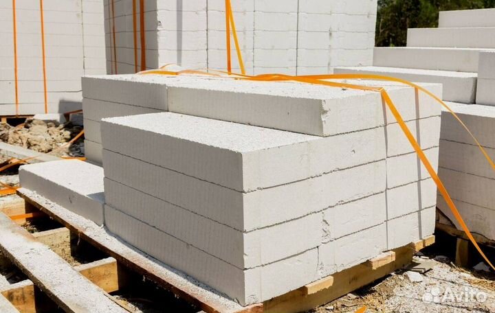 Газоблок 600 x 300 x 250 мм