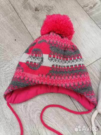 Шапка для девочки 46-48