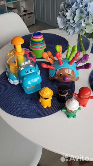 Сортер, конструктор, пирамидка, юла