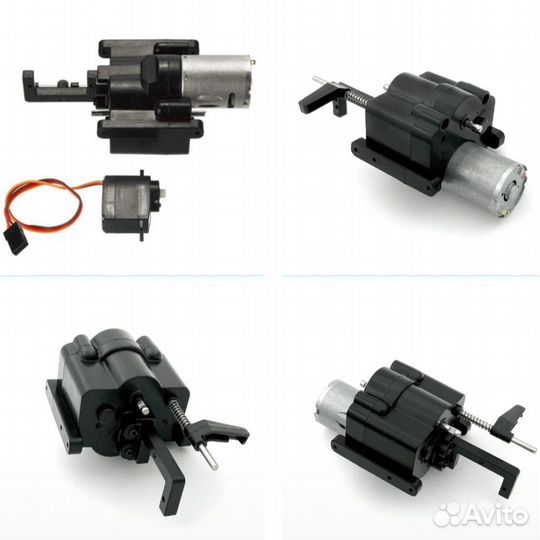 WPL кпп кардан мотор шестерни