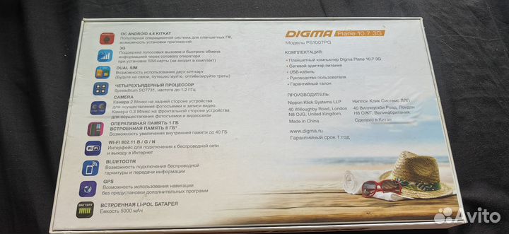 Планшет на запчасти