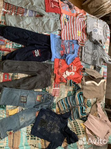 Детские вещи пакетом для мальчика рост 110