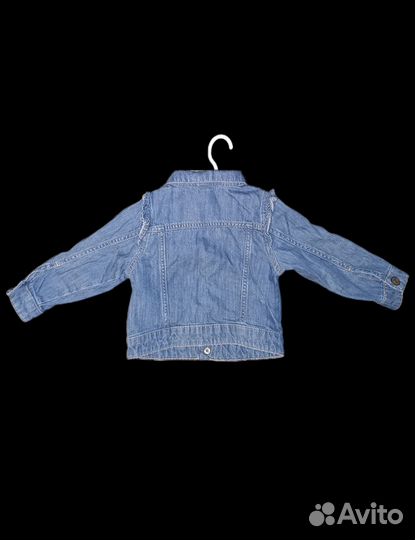Джинсовая куртка для девочки H&M 86 размер
