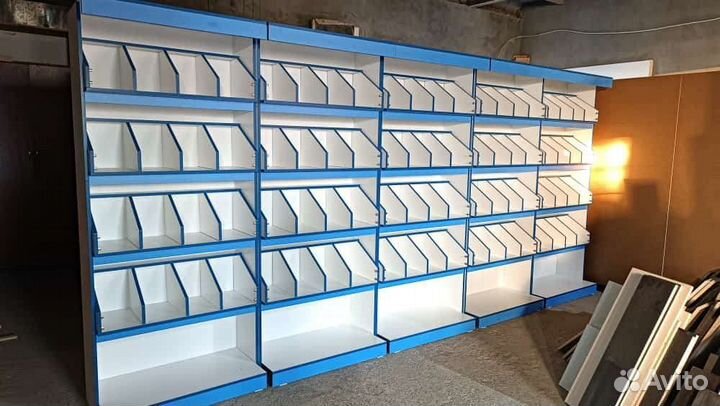 Полки стеллажи для магазина