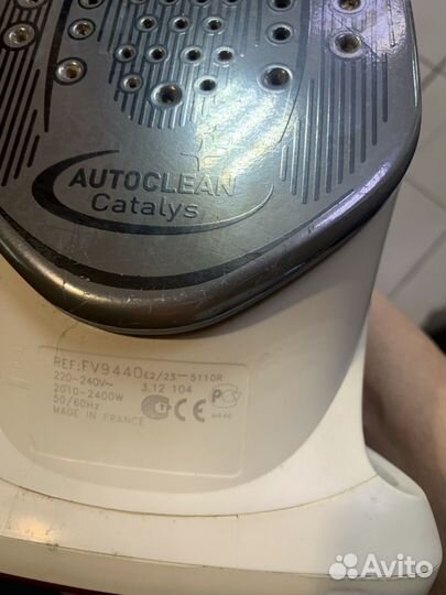 Утюг tefal, требуется ремонт