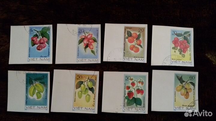 Марки Вьетнам. Флора. СССР