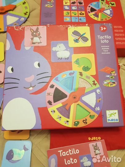 Тактильное лото djeco