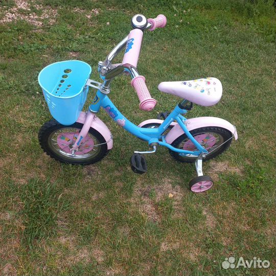 Детский велосипед для девочки, 12 дюймов