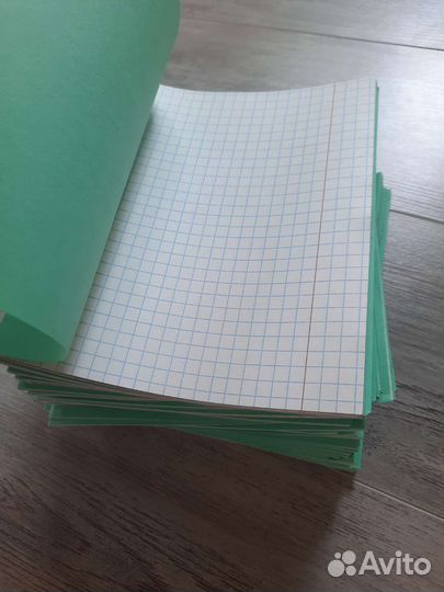 Тетради в крупную клетку