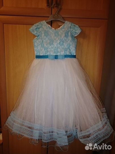 Новогоднее платье для девочки. 116 - 122р
