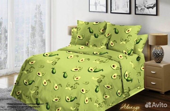 Постельное белье 1,5 спальное. Хлопок 100