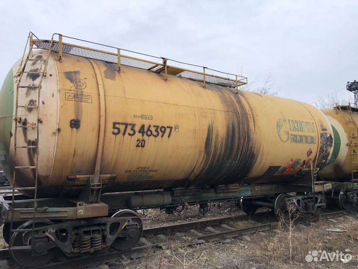 Жд цистерны без колесных пар. 86,5 кубов