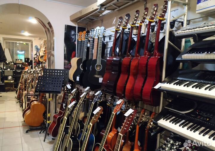 Классическая гитара 3/4 детская новая