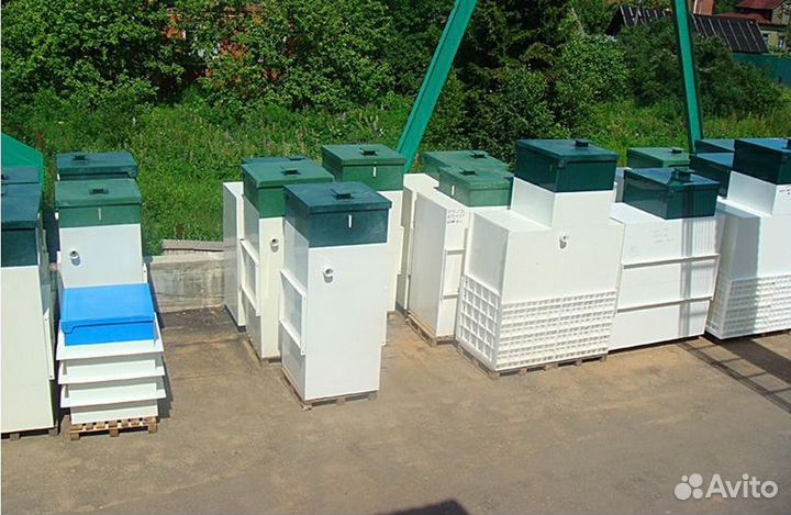 Био Септик от 3 человек под ключ Рассрочка SE-54705