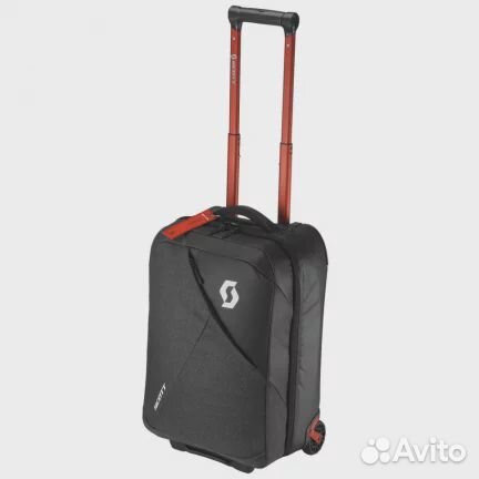 Scott Travel Softcase 40 Dark Grey Red Clay