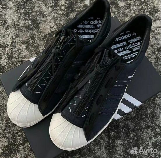 NAdidas Superstar 80s Neighborhood Core Black