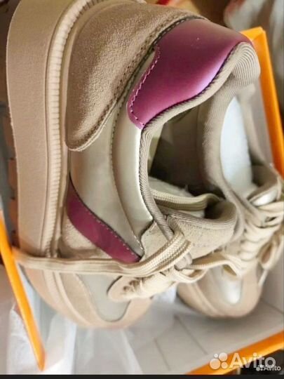 Кеды, 38, полнота D4.новые, натуральные