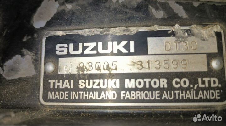 Suzuki 30 (DT30S) в разбор на запчасти