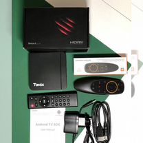 Tvzen 4K Android TV приставка TanixW2 1000 каналов