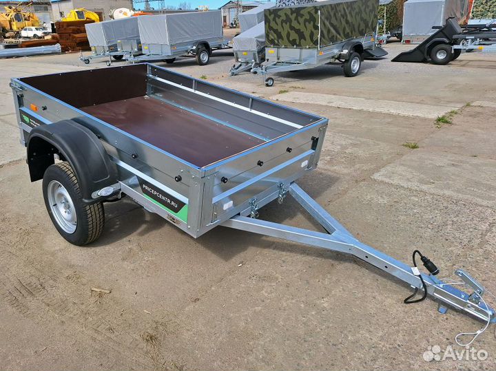 Прицеп 2.0х1.3 борт 320 мм оцинкованный Атлант