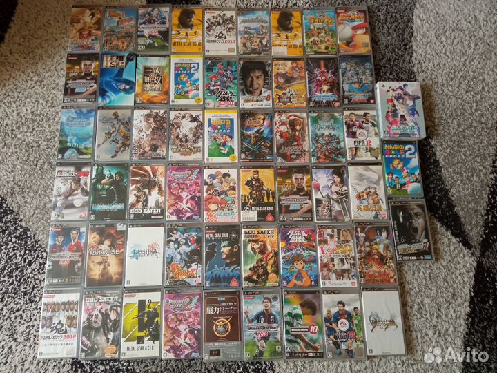 Лицензионные игры для PSP из Японии