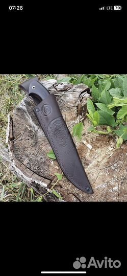 Нож охотничий из стали bohler N690